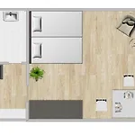 Gemuetliches 1-Zi Apartment, Balkon
